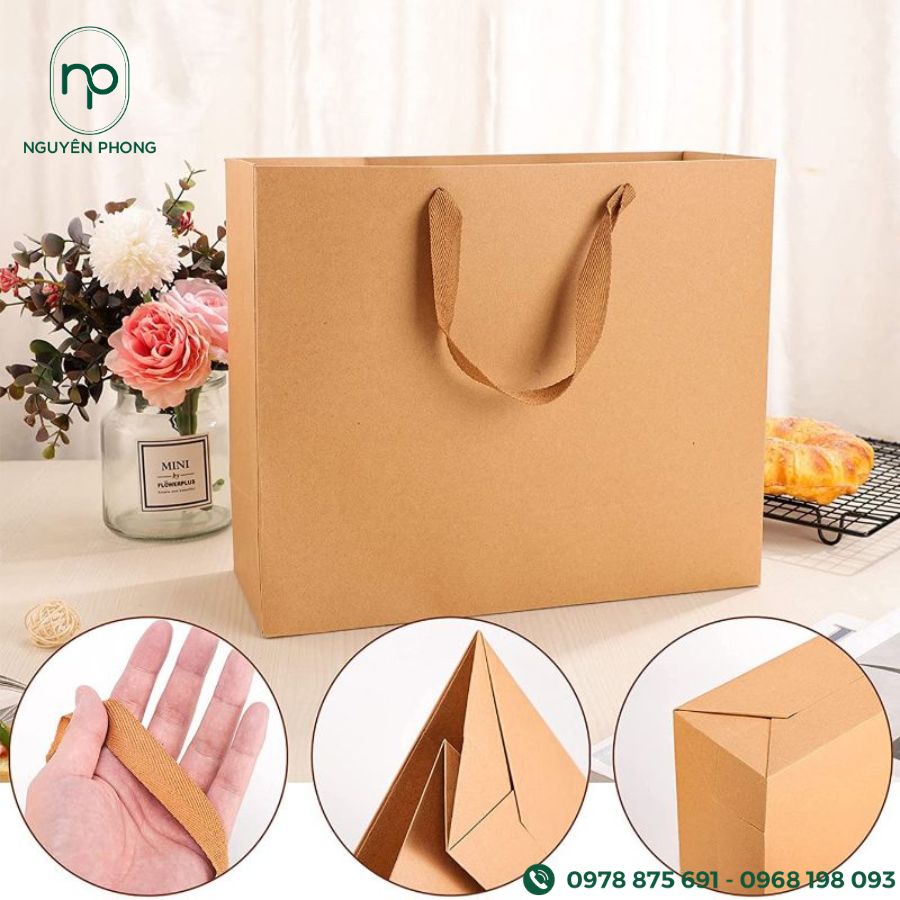 Mẫu túi giấy đựng sách ấn tượng

